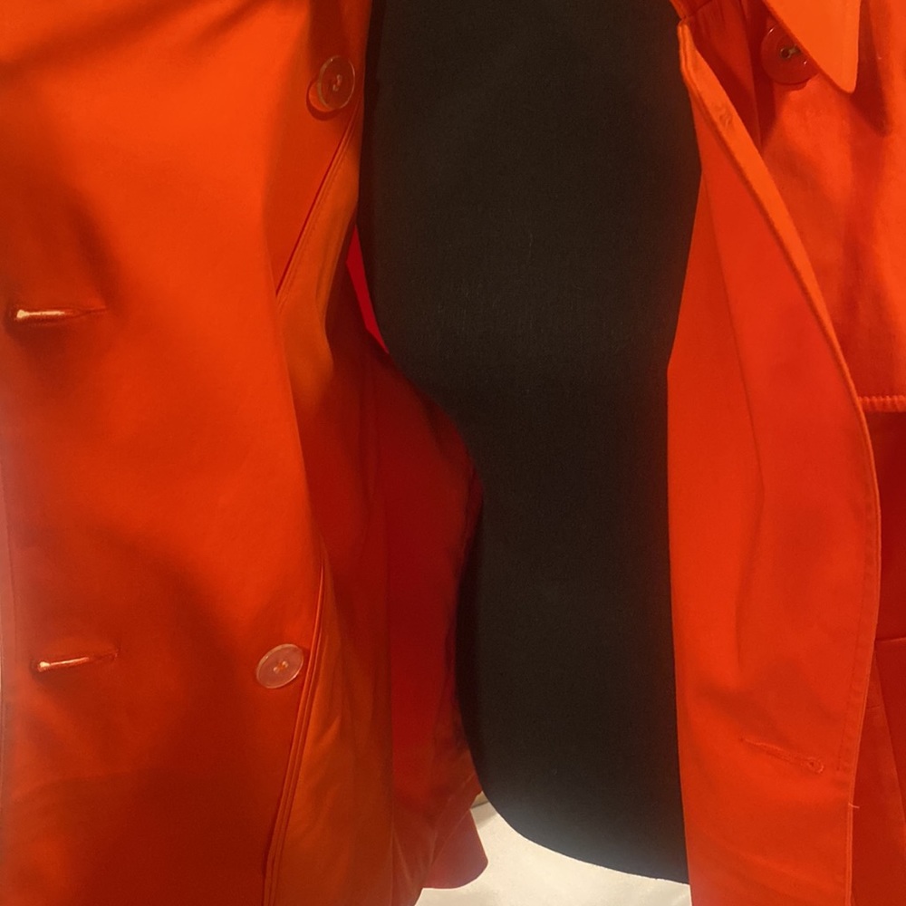 Women’s Sutton Studio Spring Jacket Orange Size 1… - image 5